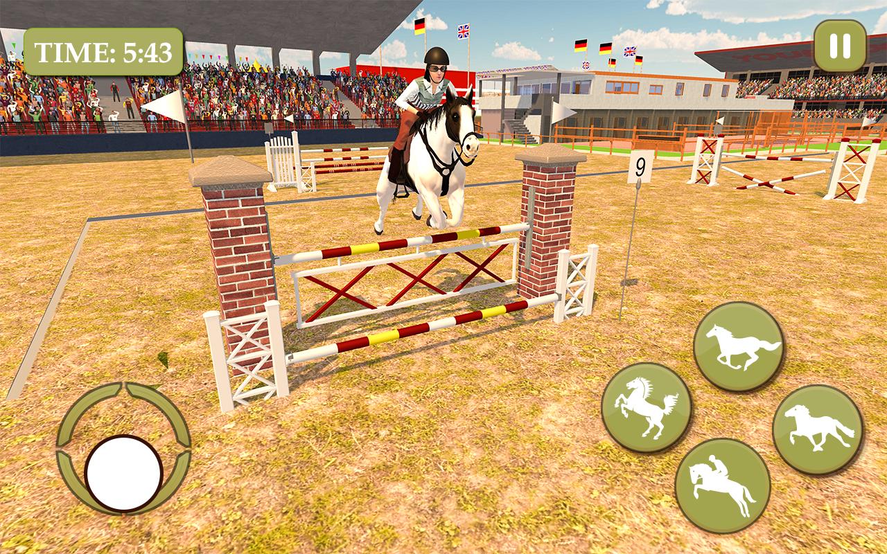 Horse Racing & Jumping Master 3D Stunts