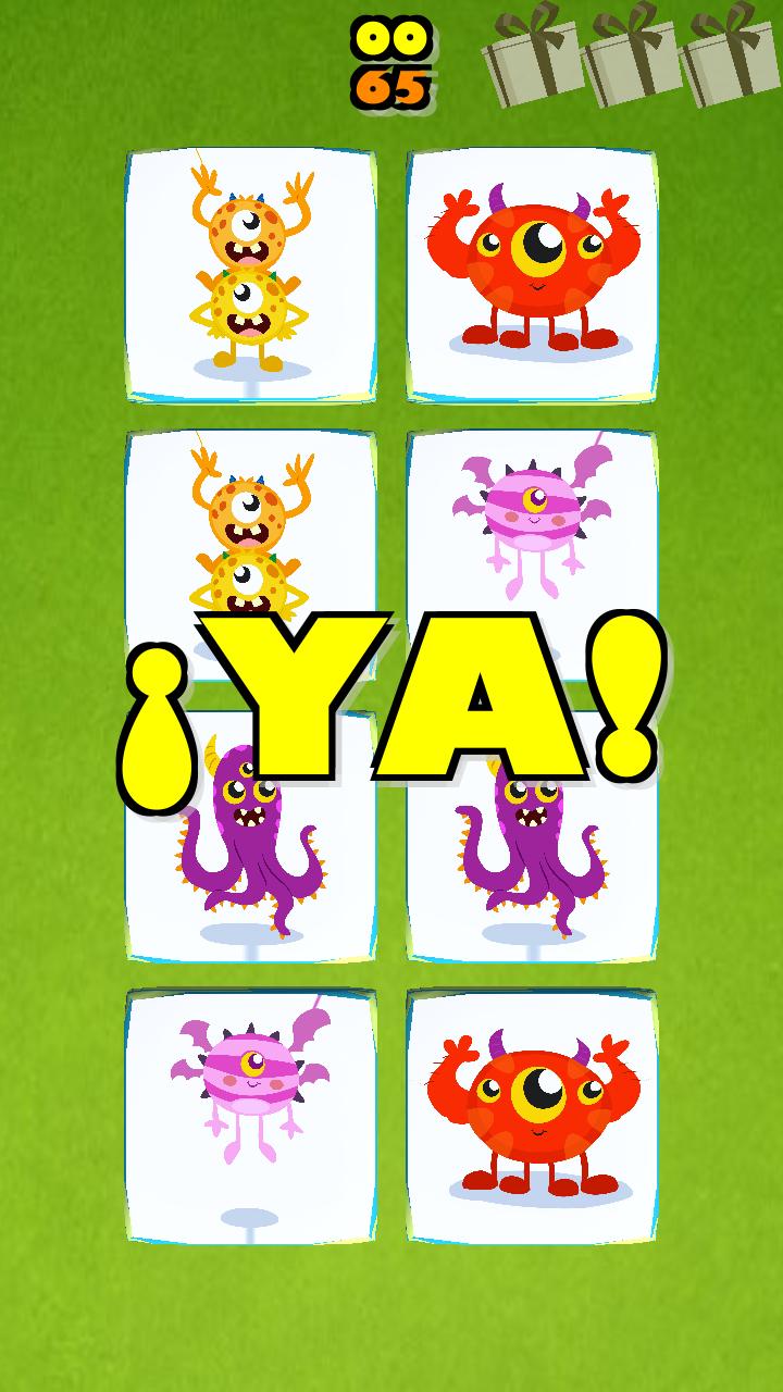 Monster Memory Game
