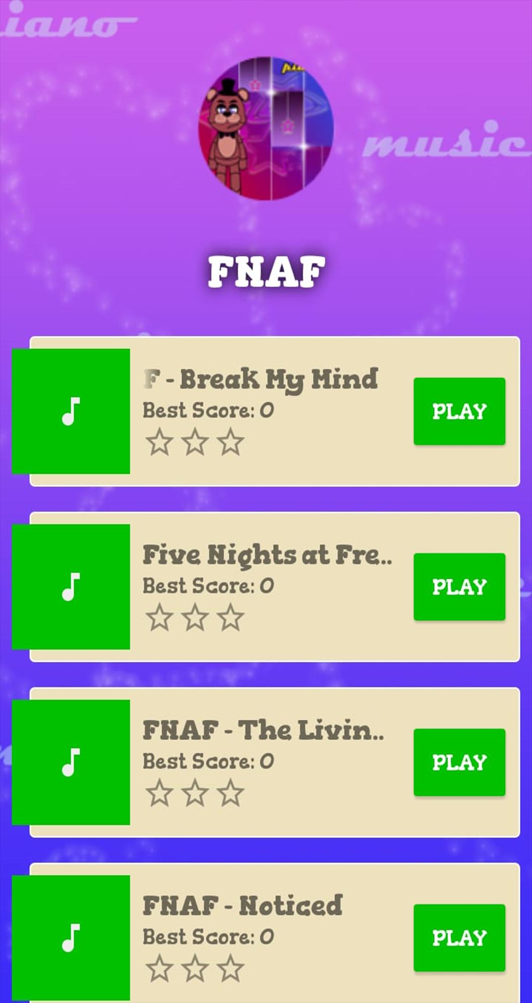 Piano Tiles : FNAF