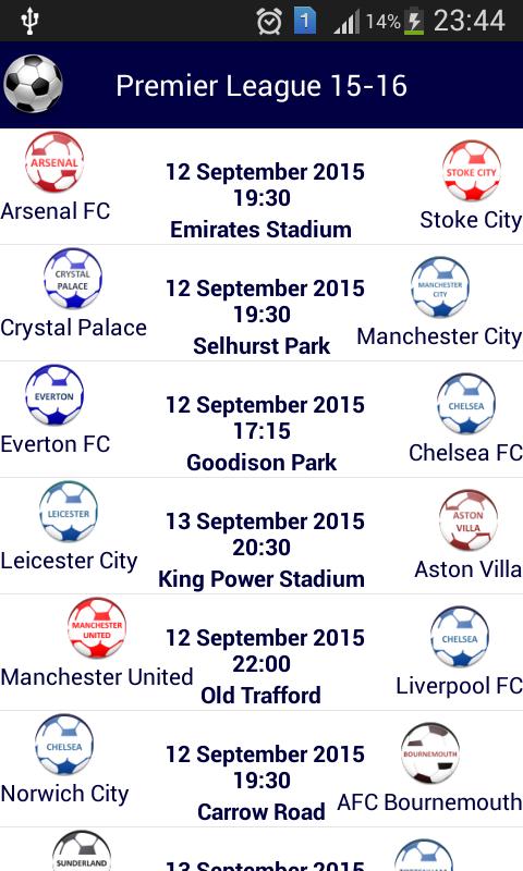 Premier League : 2015-16