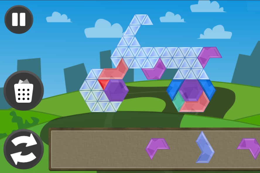 Puzzle Inlay Lost Shapes