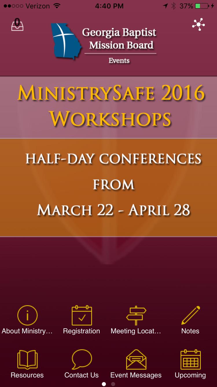 GA Baptist Mission Board Event