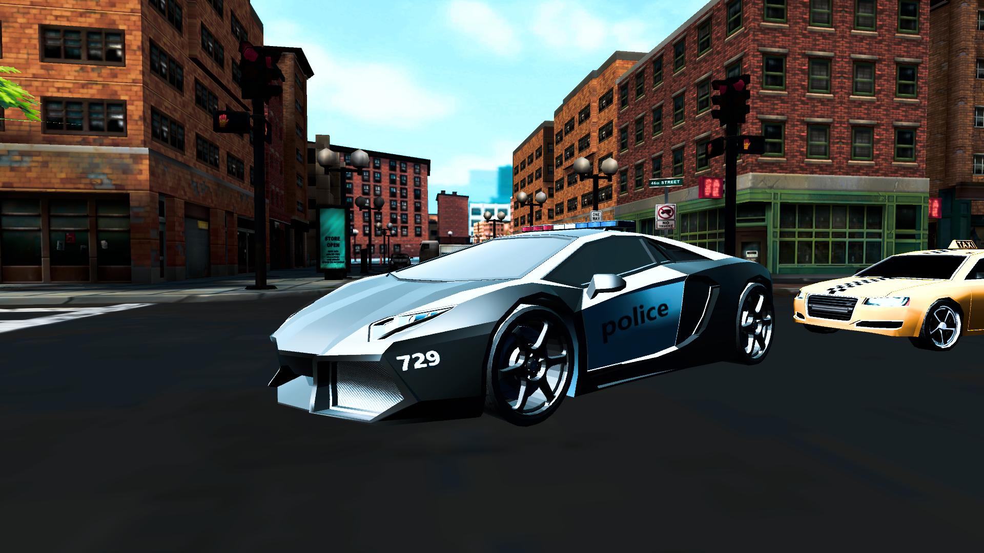 Police Chase Adventure Sim