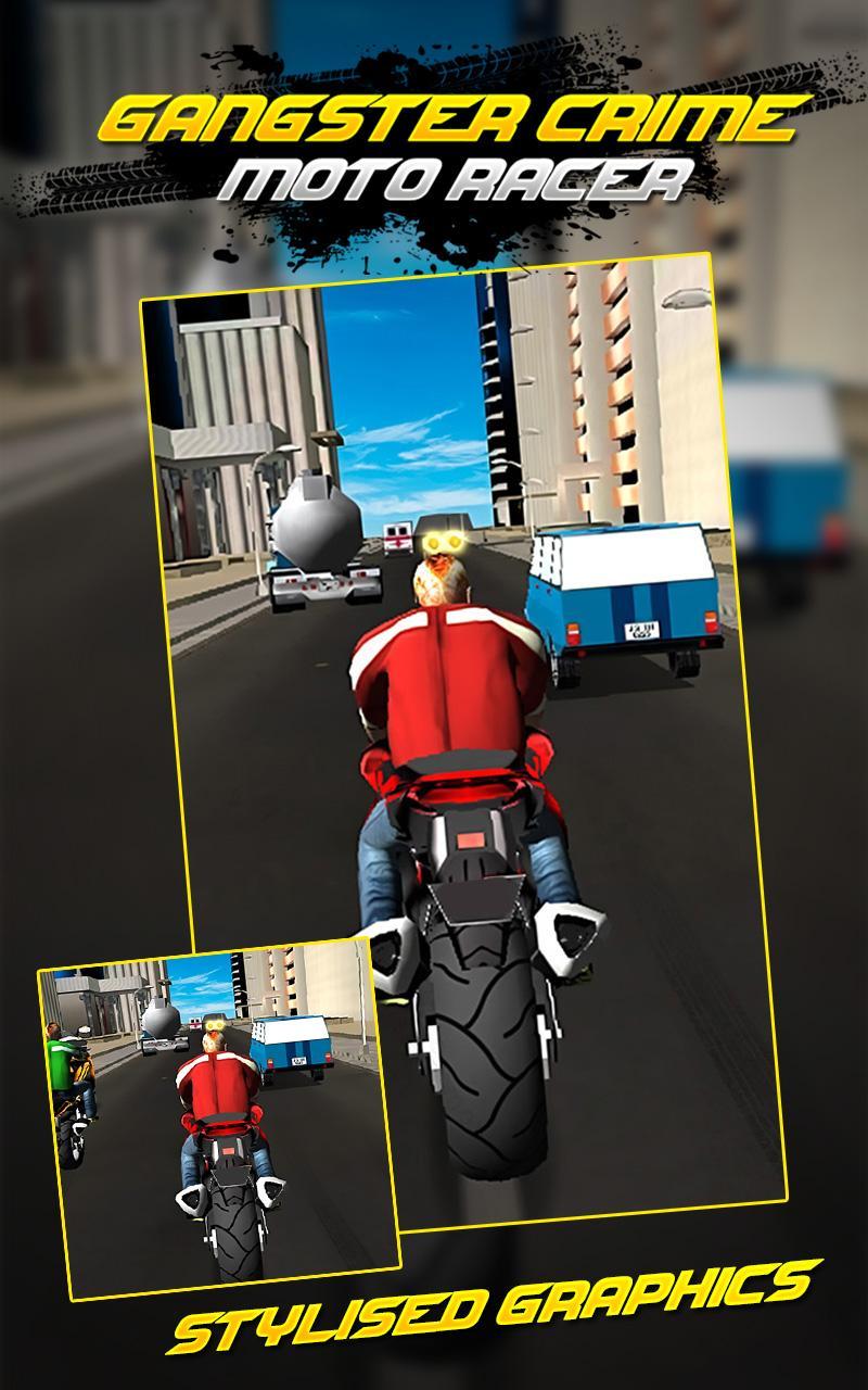 Gangster Crime Moto Racing