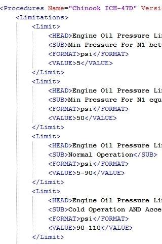 Aircraft Limits and Procedures