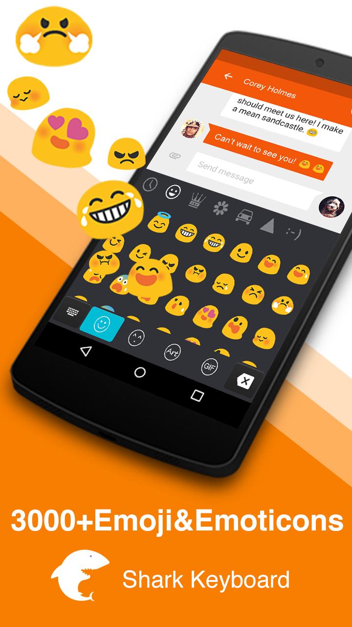 Multicoloured-Emoji Keyboard