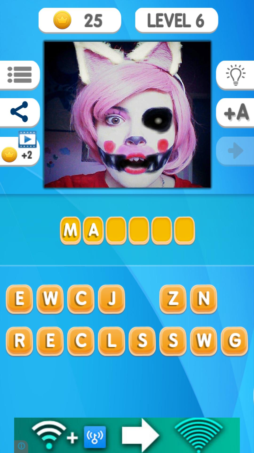 Trivia Quiz for FNAF OC