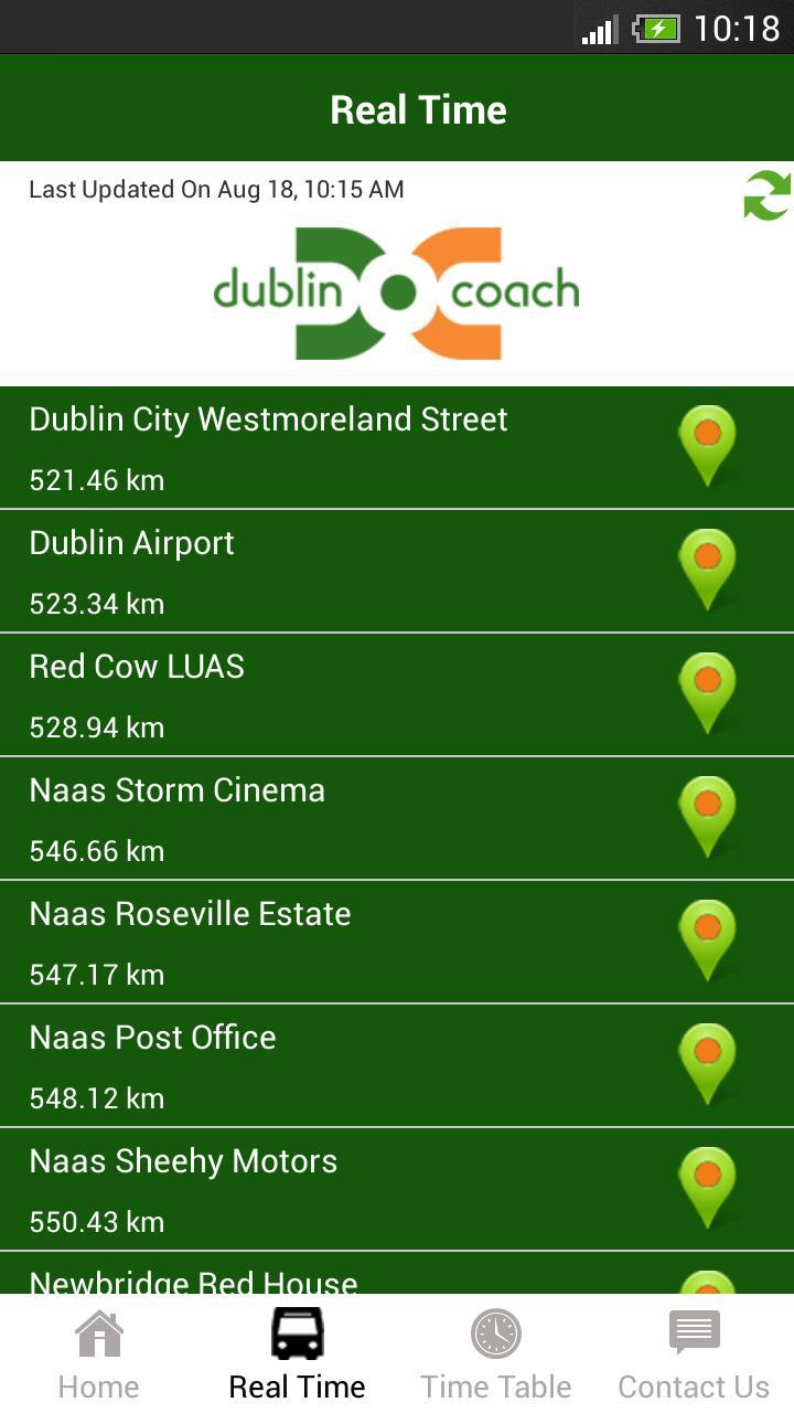 Dublin Coach Tracker