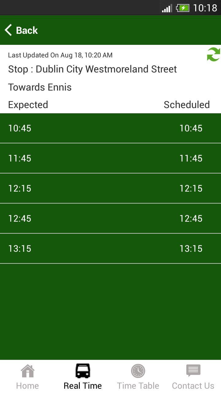 Dublin Coach Tracker