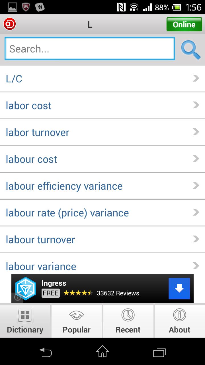 Accounting Dictionary - Lite
