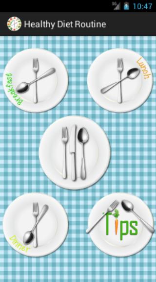 Healthy Diet Routine