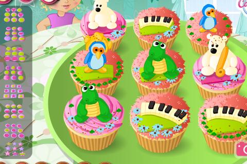 Cute Cartoon Cupcake Bakery