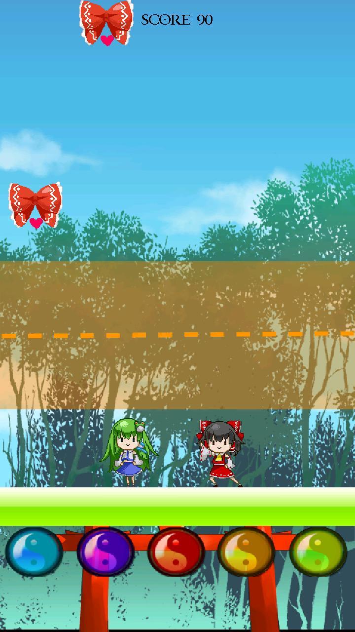 Reimu and Sanae's TOUHOU pop