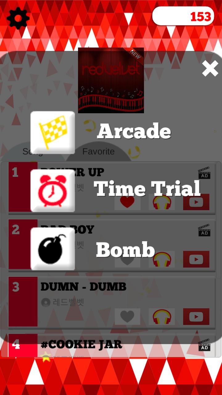 Red Velvet Kpop Piano Game