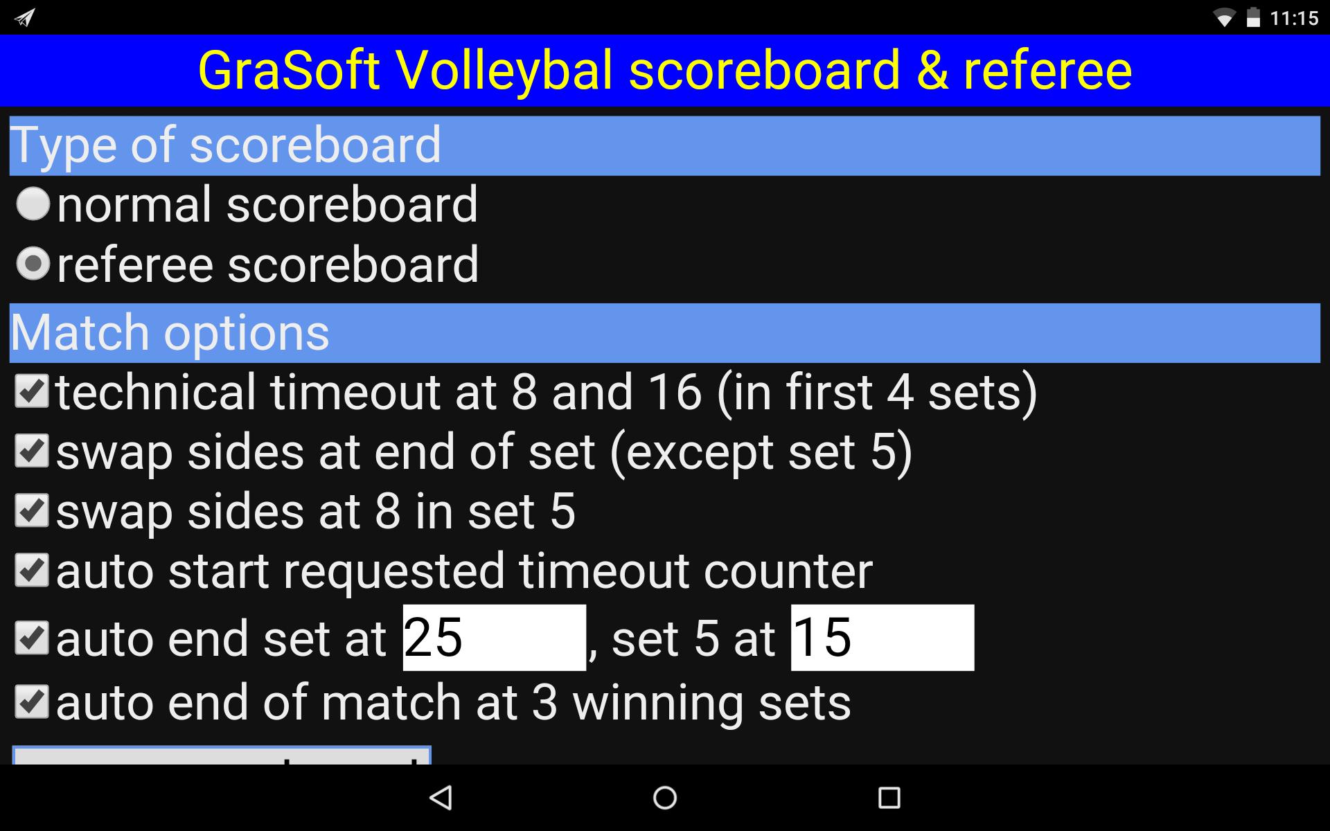 Volleyball Score & Referee