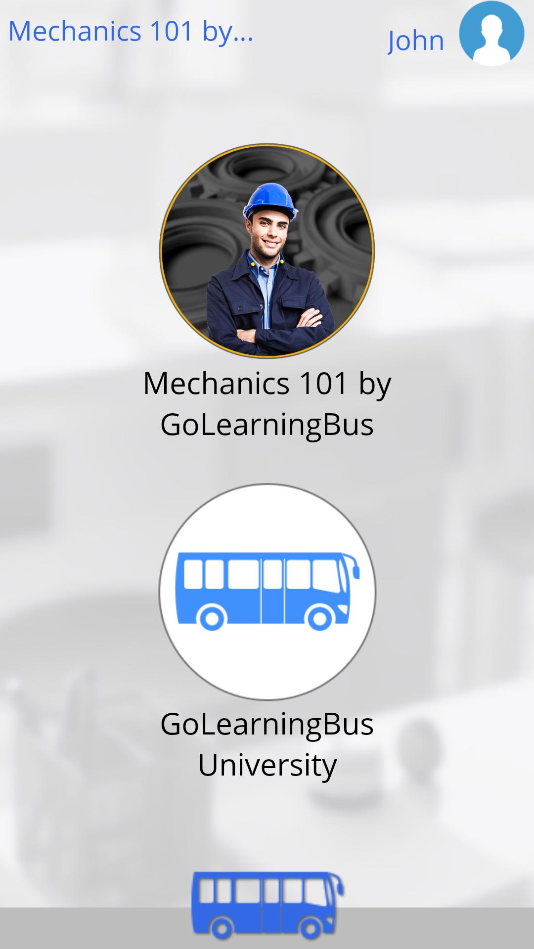 Mechanics 101 by GoLearningBus