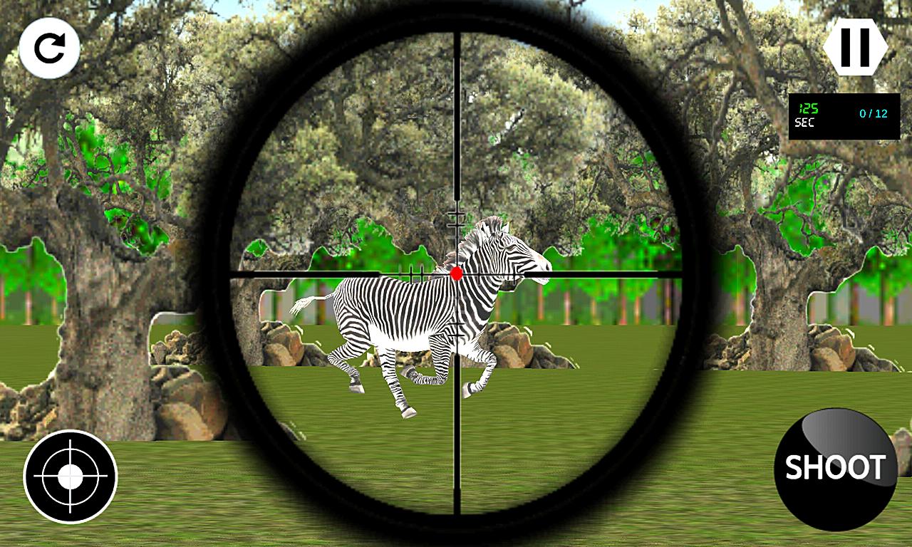Sniper Zebra Hunting
