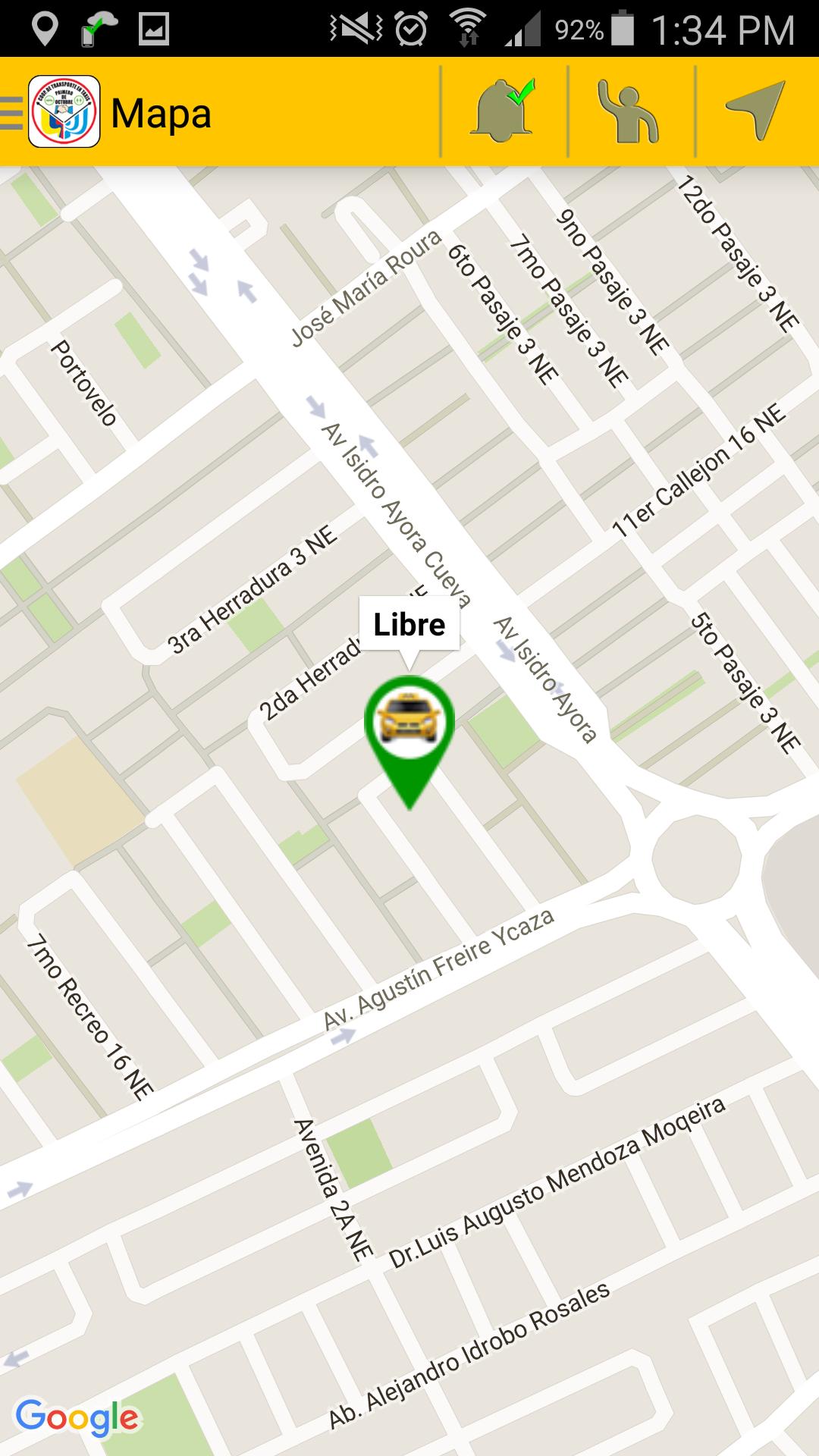 1ro de Octubre Conductor