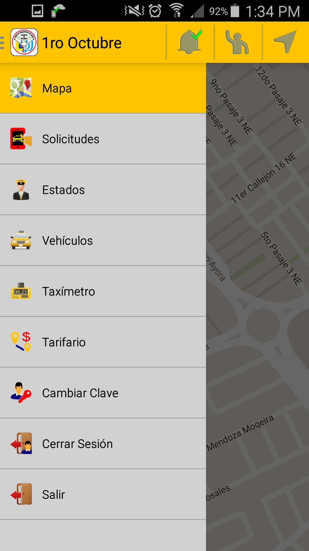 1ro de Octubre Conductor