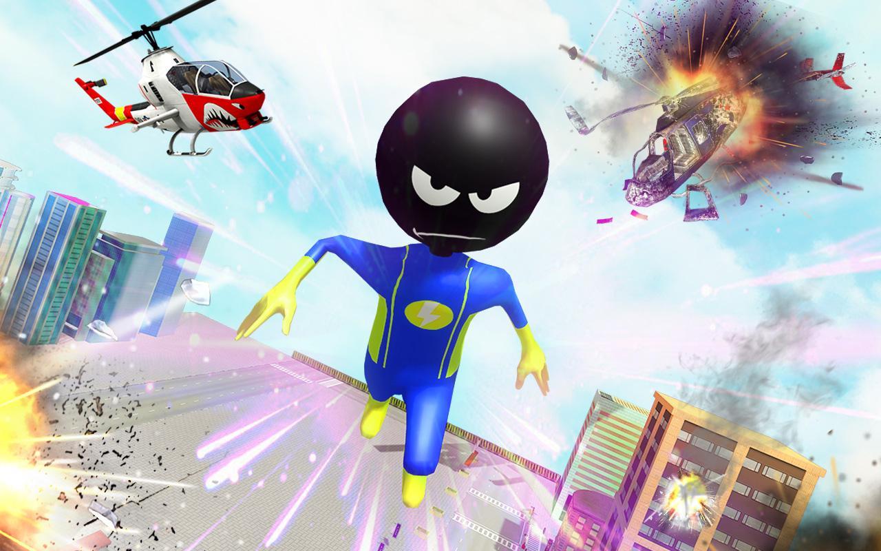 Real Stickman Speed Hero
