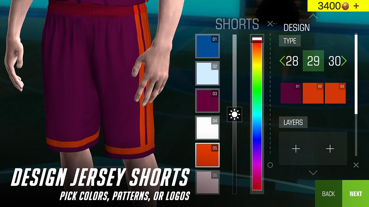 Basketball Jersey Editor - My Basketball Team