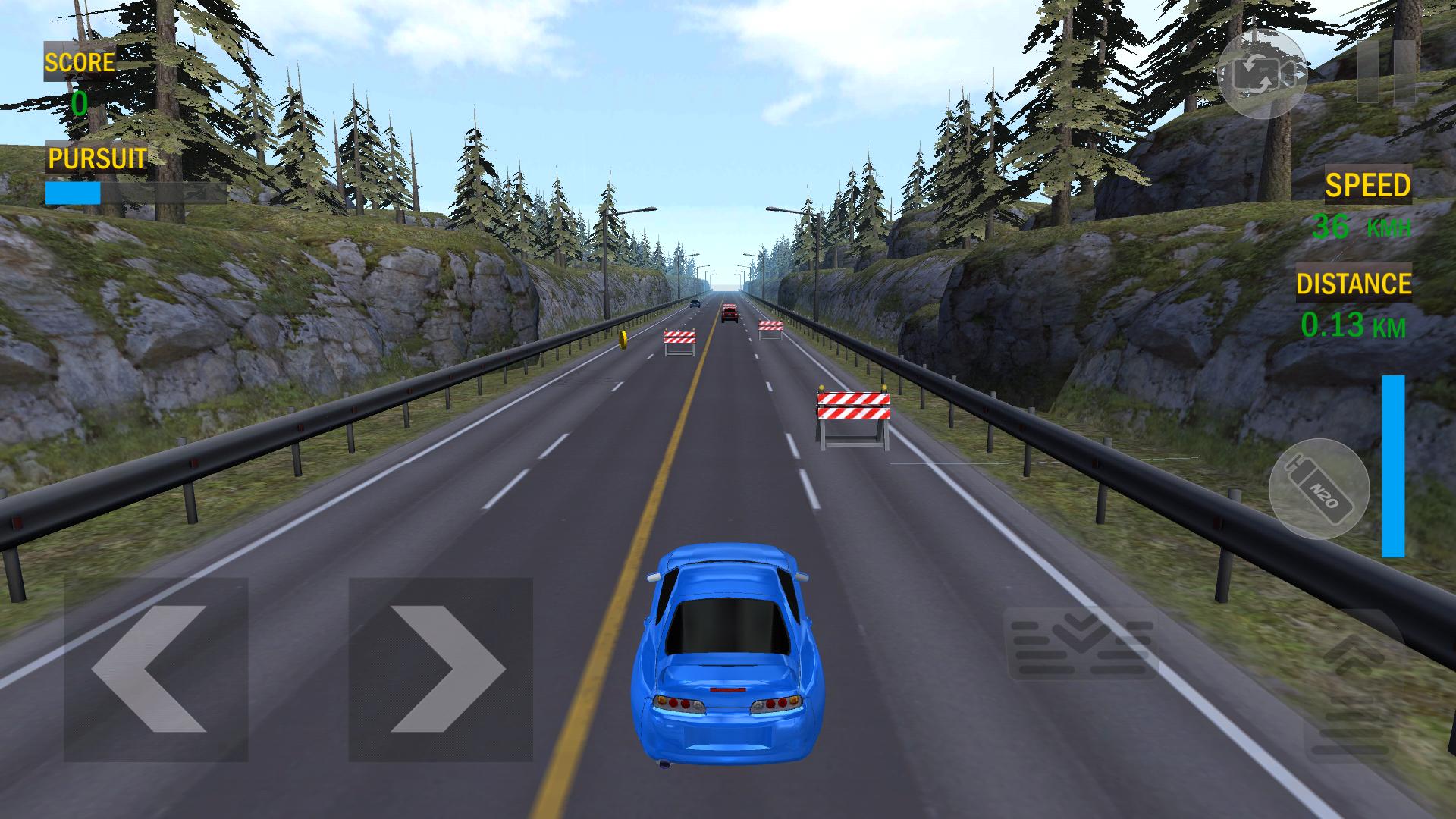 Police Traffic Fever 3D Racing