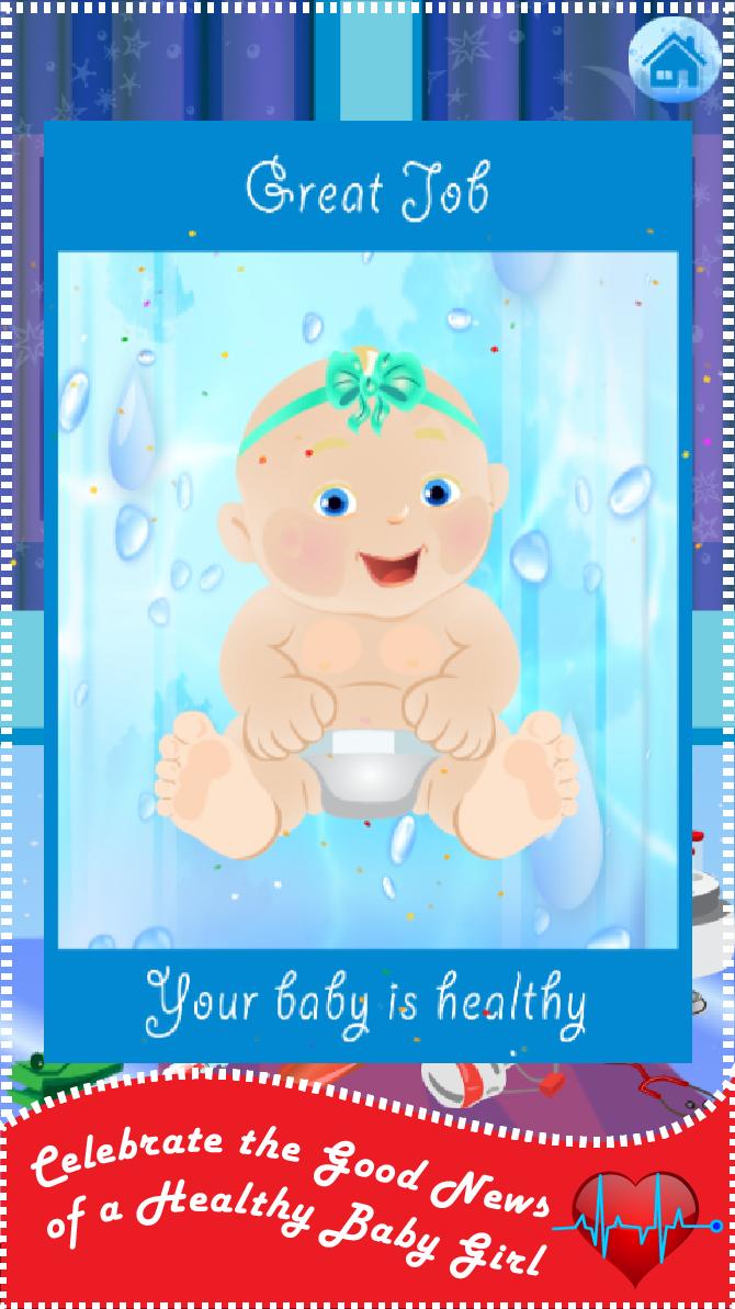 Newborn Girl Doctor:Ice Mommy