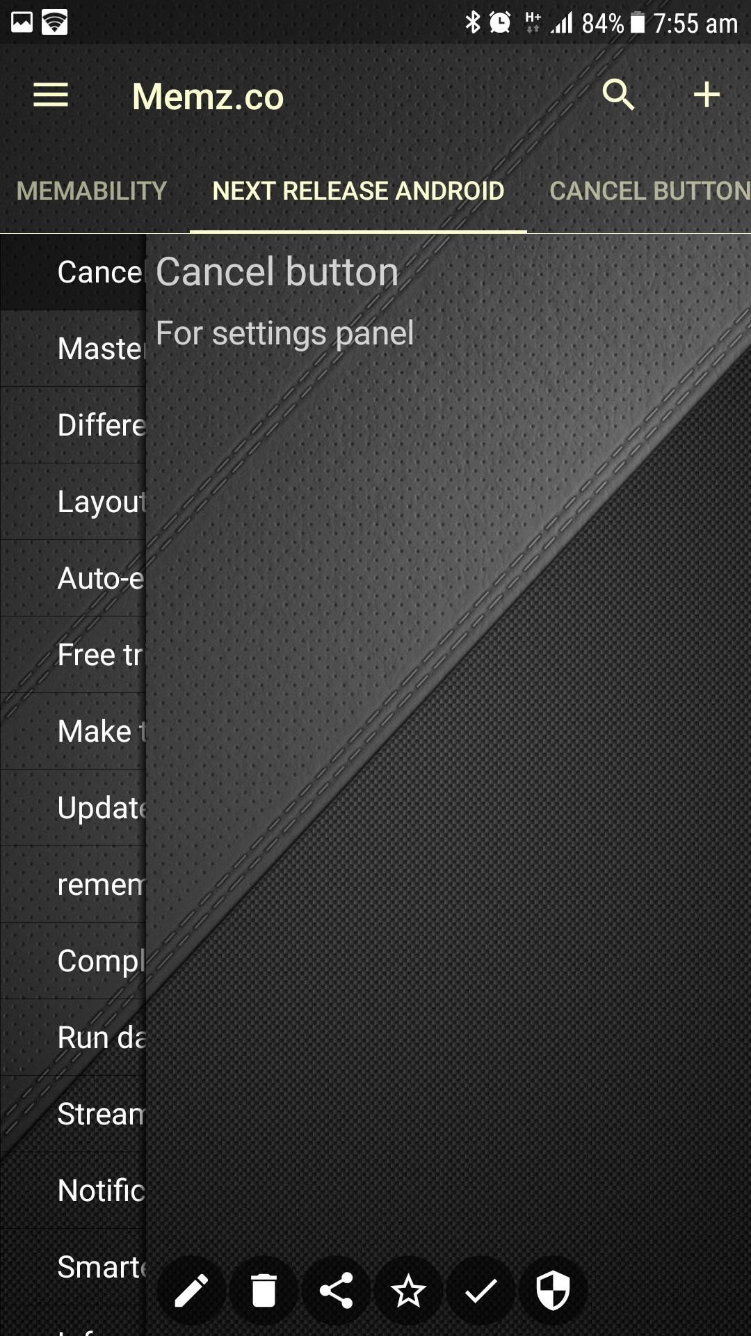 Memz - The Best and Simplest Tree Notepad