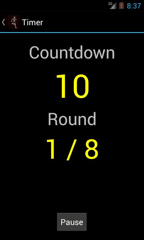 Easy Interval Training Timer