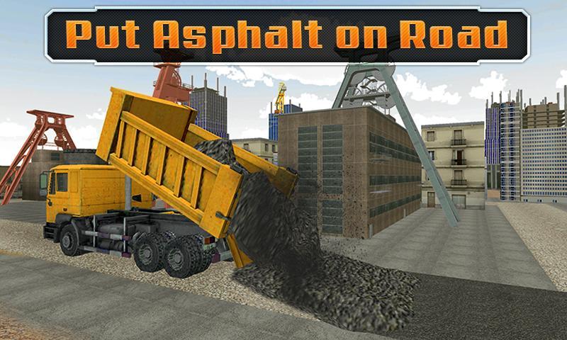 Road Builder Construction Sim