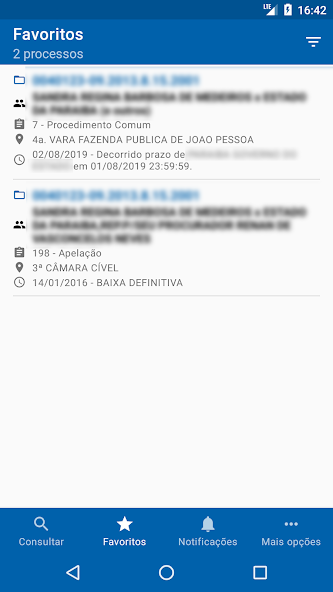 Consulta Processual - TJPB