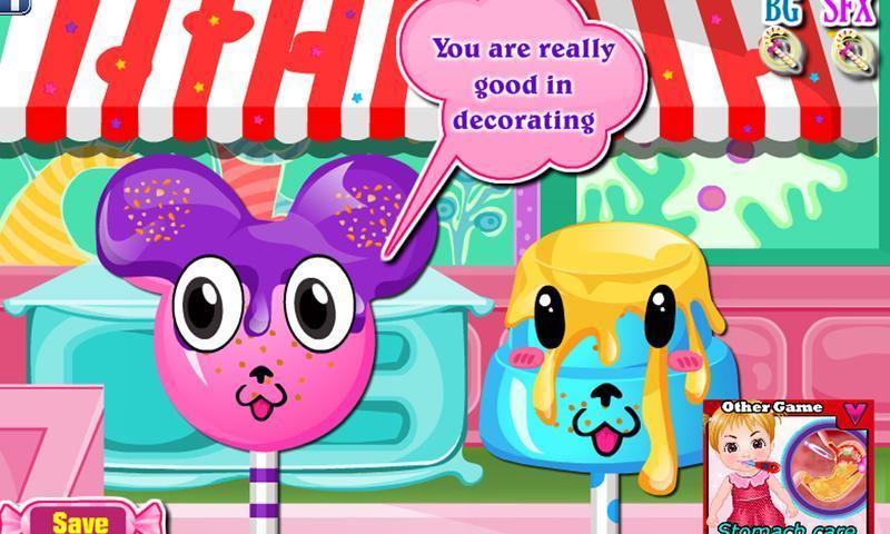 Candy cake pop decoration shop