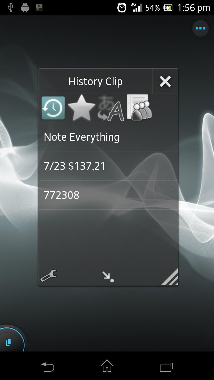 MultiClipboard for SmallApp