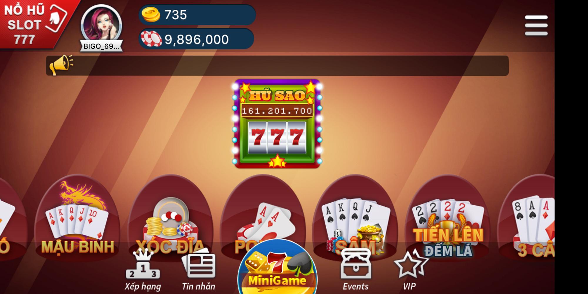 No hu - Jackpot Slots 777