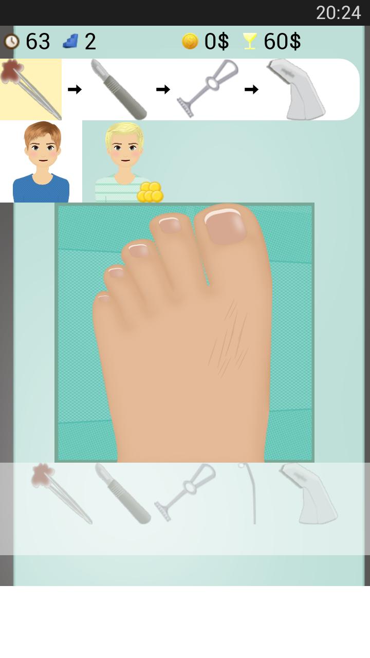 Foot Surgery Game