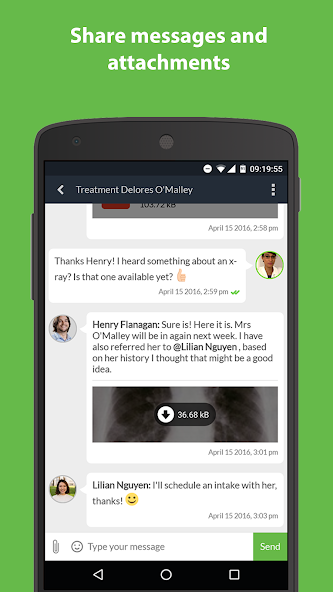 Alterdesk messenger