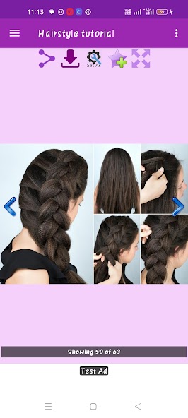 Hairstyle tutorial Gallery
