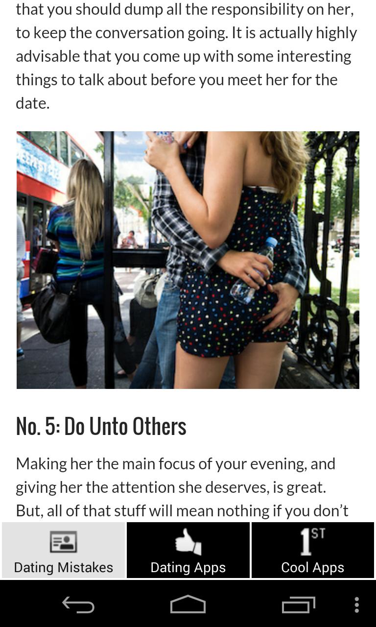 Big Dating Mistakes To Avoid