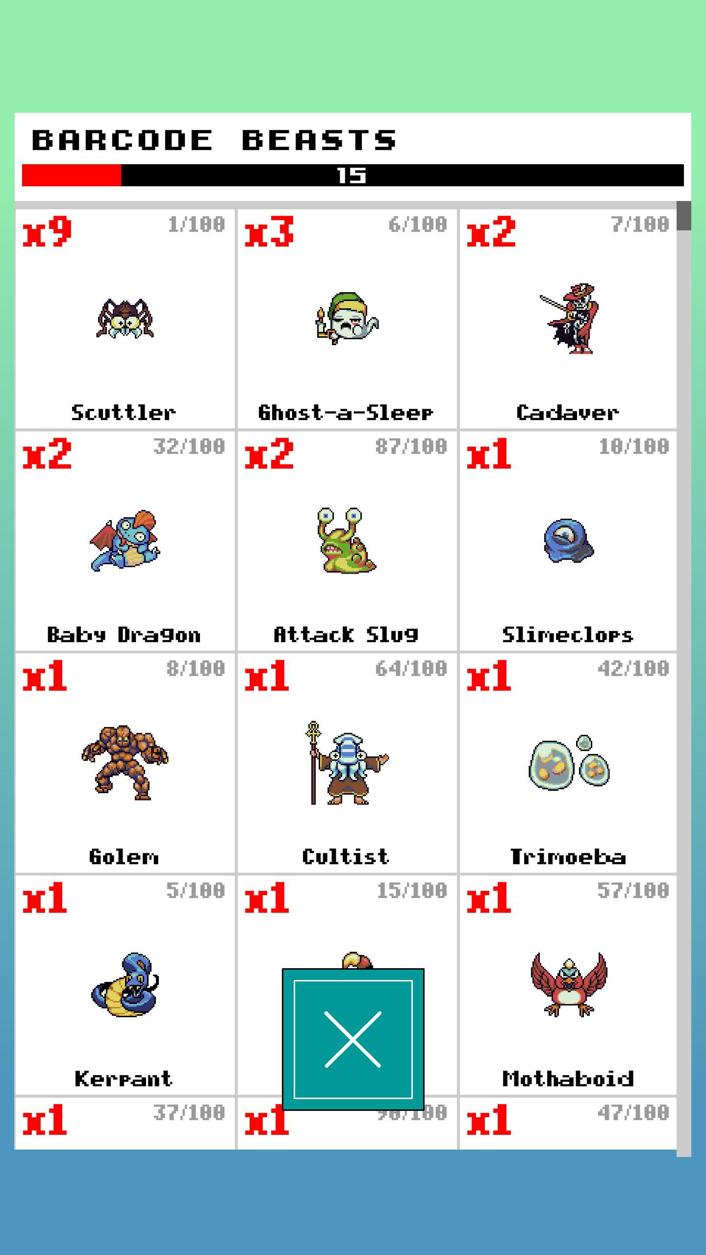 Barimon Go Barcode Beast Scan