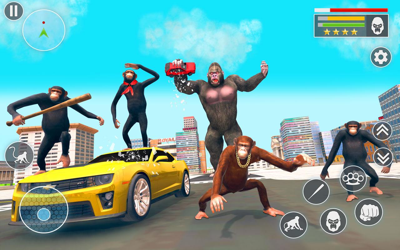 Apes War Gun Shooting Games