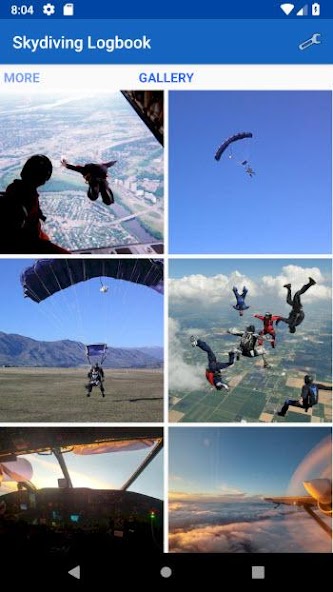 Skydiving Logbook