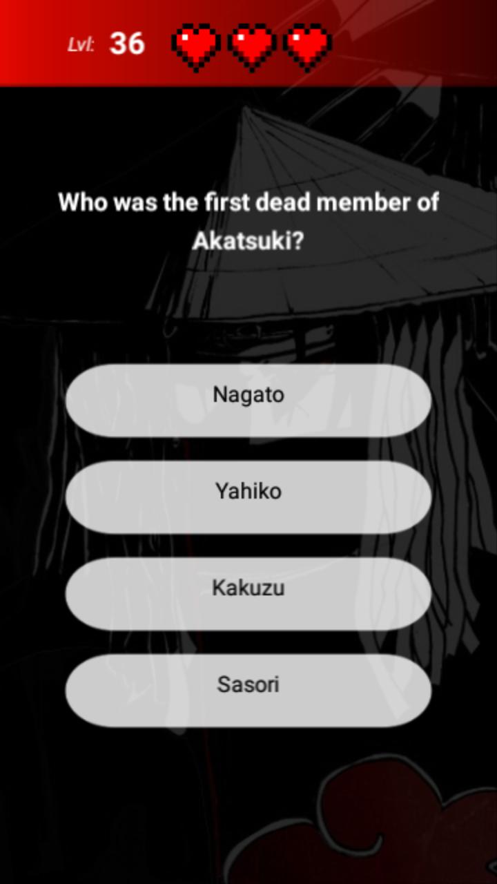 Akatsuki Quiz