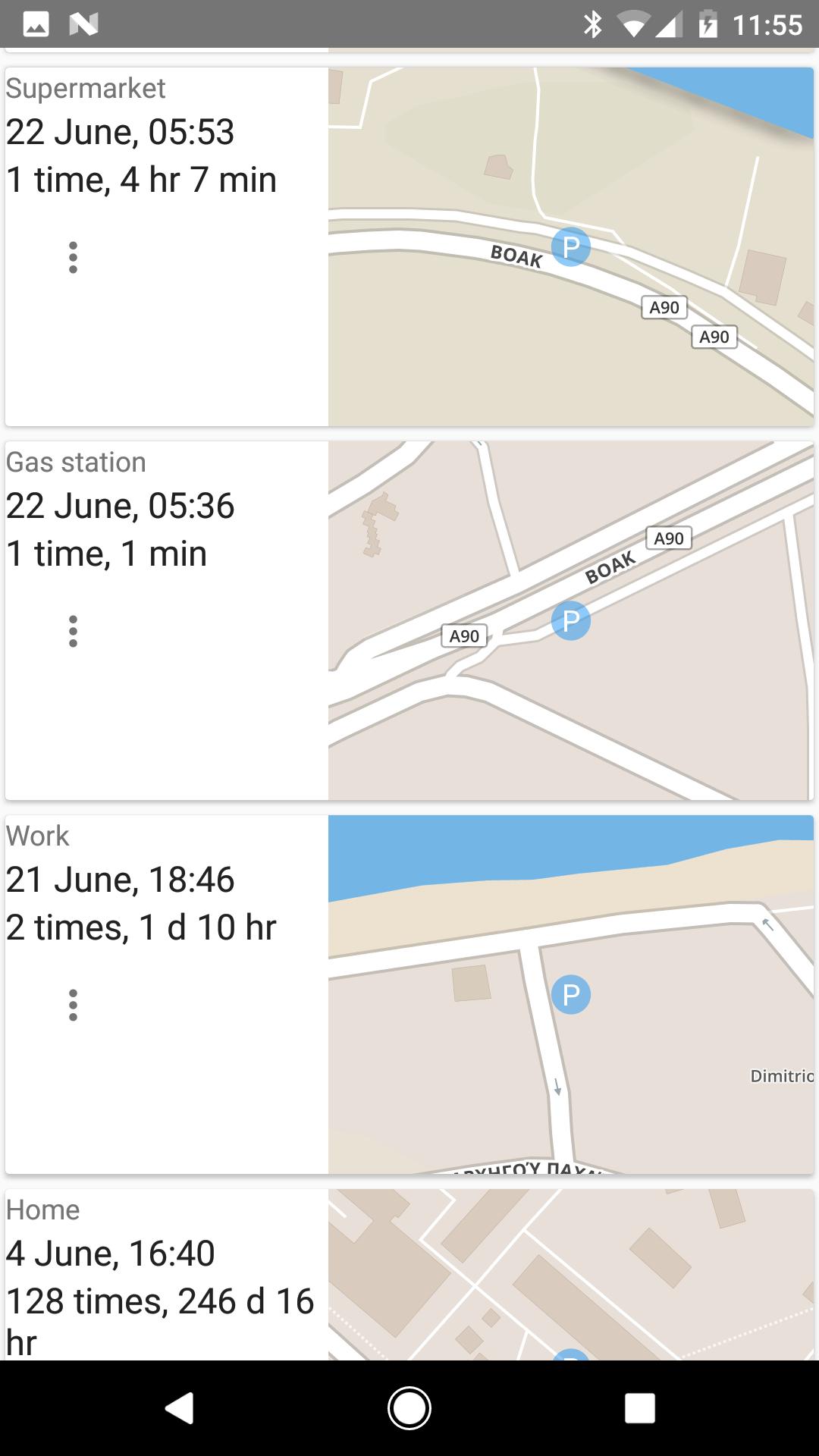 Car Log & Parking Location