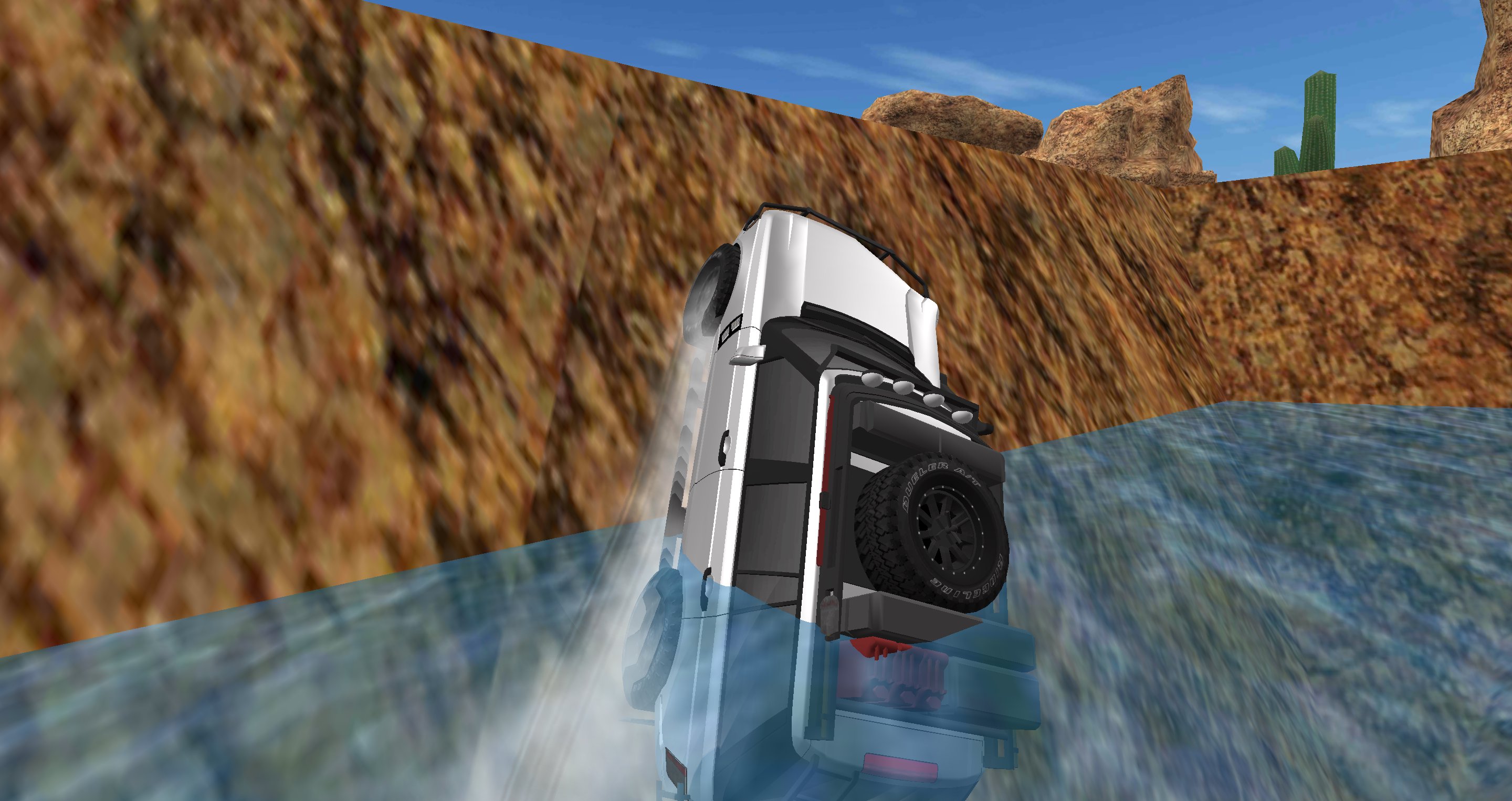 Offroad 4x4 Canyon Driving