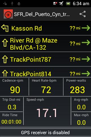 CycleBikeplus gpx Navigation