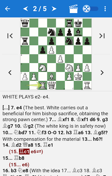 Chess Tactics in Volga Gambit