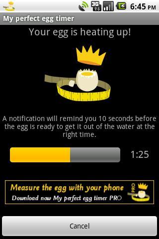 My perfect egg timer