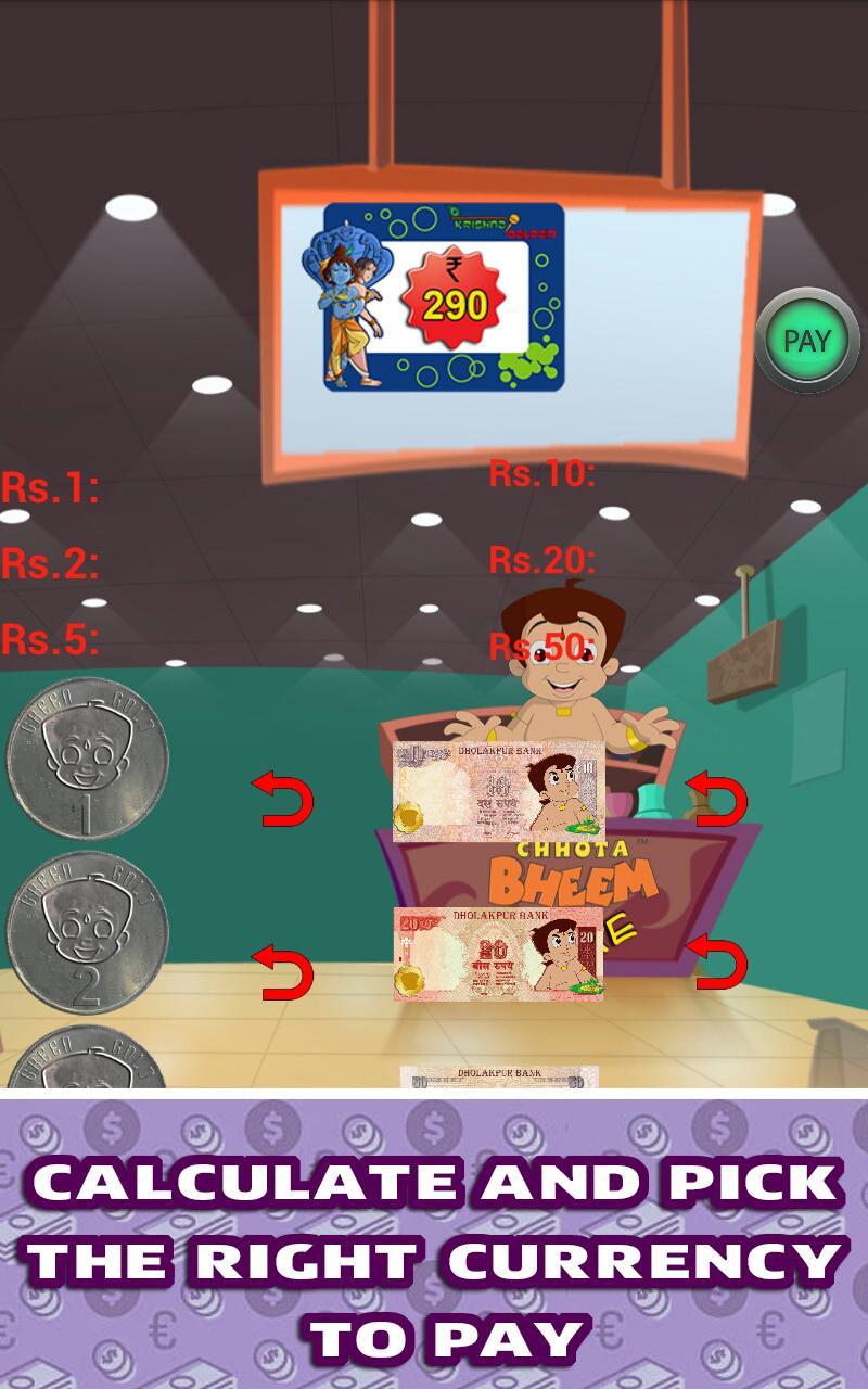Bheem Rupee Game
