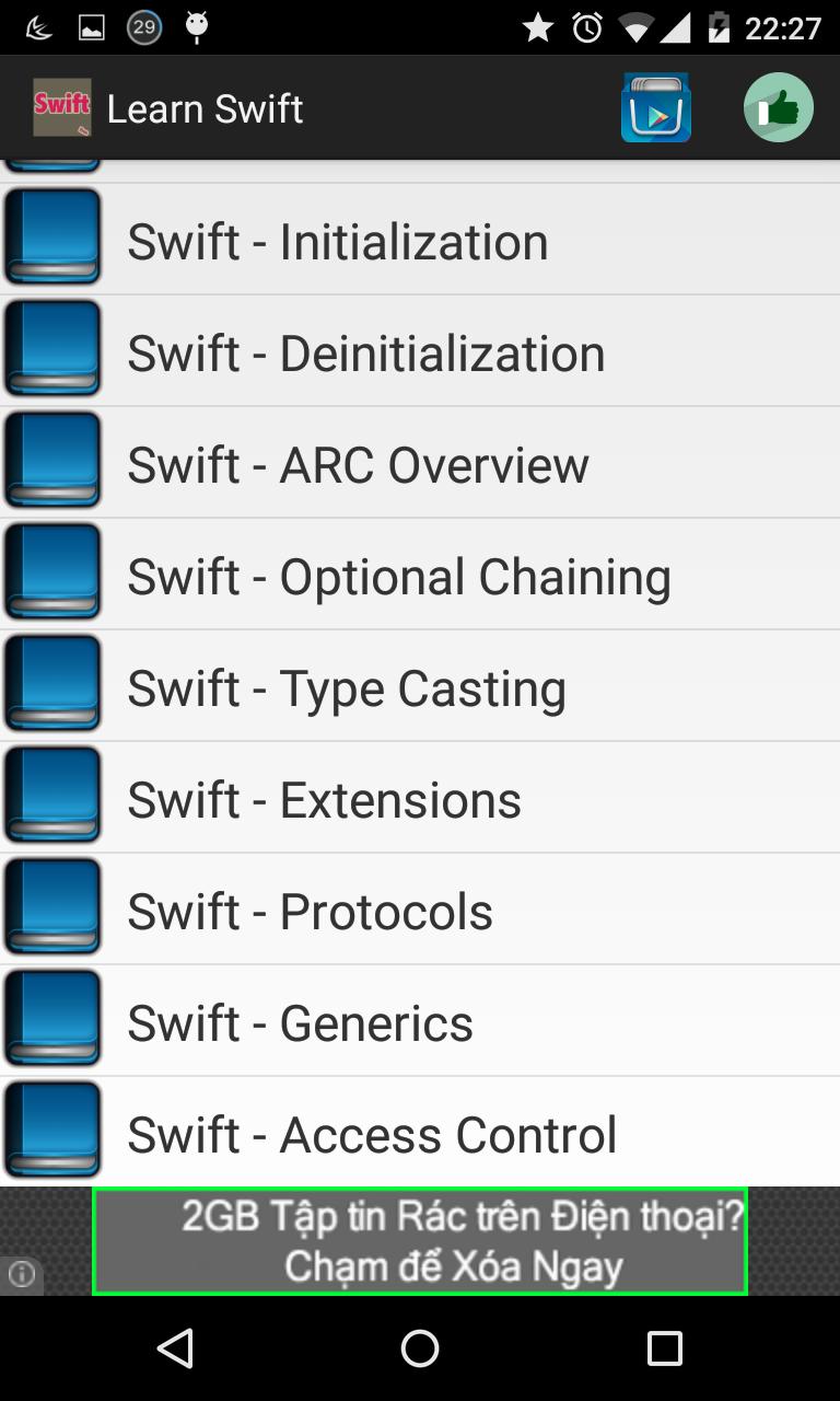 Learn Swift Offline