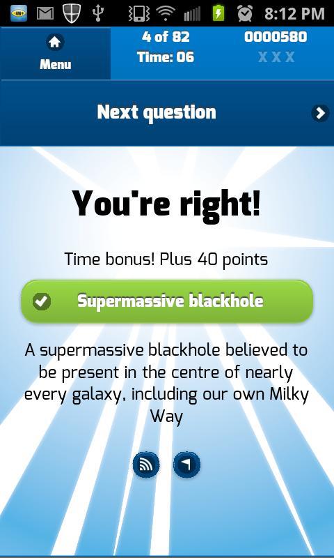 Science Quiz Trivia Toy